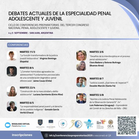 Conferencia online: "La función transformadora de la justicia juvenil restaurativa"